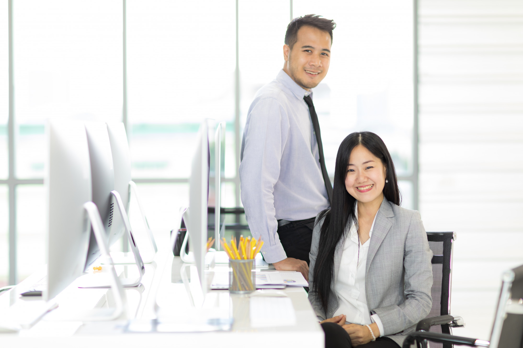 Office Managers on Desk