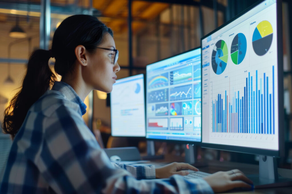 Power BI Analyst Navigating Data Complexity