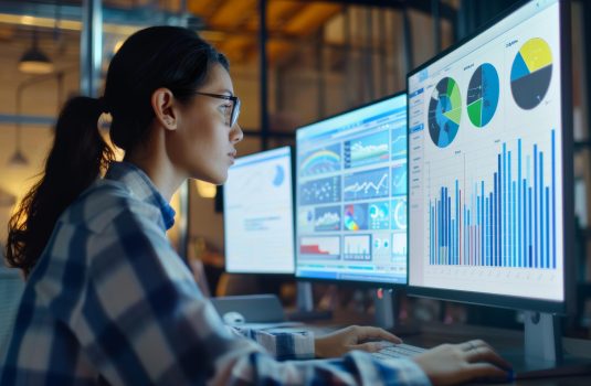 Power BI Analyst Navigating Data Complexity